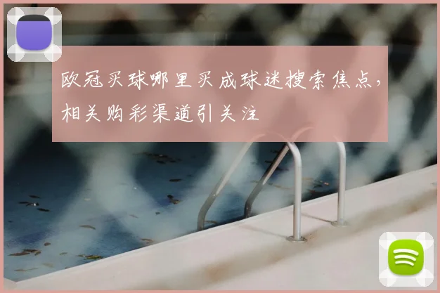 欧冠买球哪里买成球迷搜索焦点,相关购彩渠道引关注